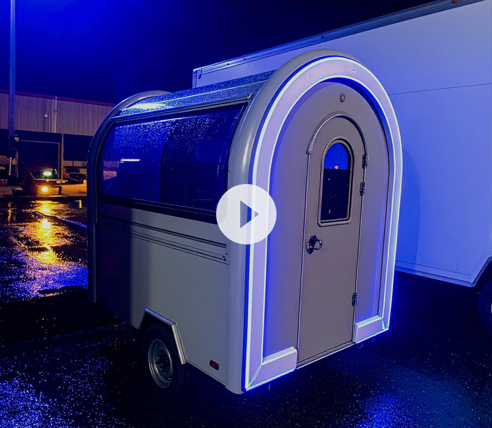 Automatrics MTrack Direction Finding Tracker Agent Locates Stolen trailer in Street