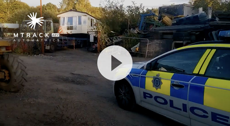 Caravan Tracker Theft Recovery Operation Automatrics MTrack