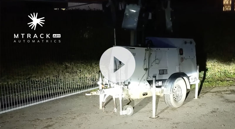 Stolen Triumph Motorcycle and lighting tower double theft recovery operation